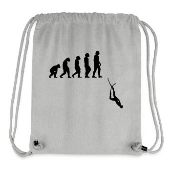 Evolution Apnoe Tauchen - Stanley/Stella recycelter Gym Bag - Grau meliert - Vorne