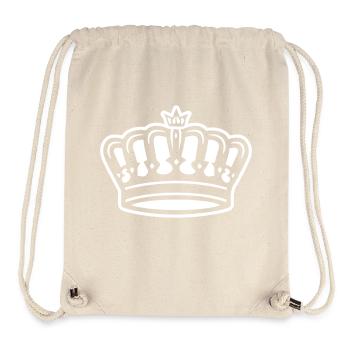 Krone Zeichen - Stanley/Stella recycelter Gym Bag - Naturweiß - Vorne