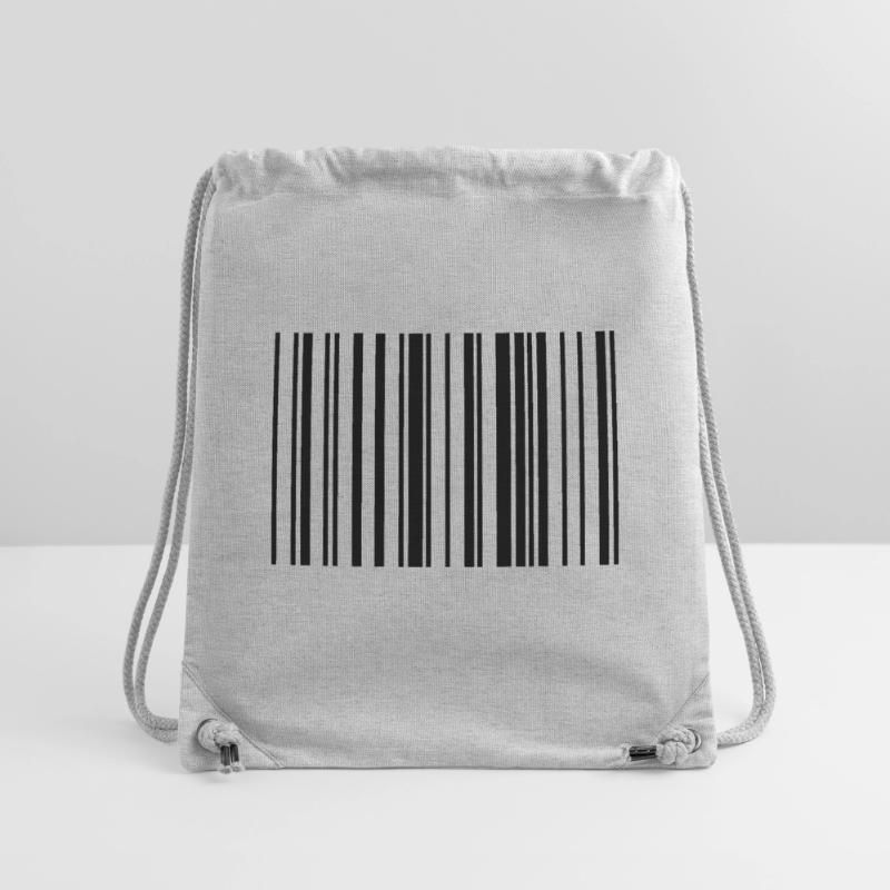 Striped barcode code strip Stanley/Stella Recycled Gym Bag