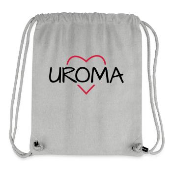 Great grandma thought - Stanley/Stella Recycled Gym Bag - heather grey - Front