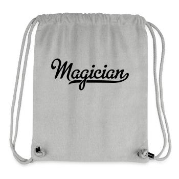 Zauberer - Stanley/Stella recycelter Gym Bag - Grau meliert - Vorne