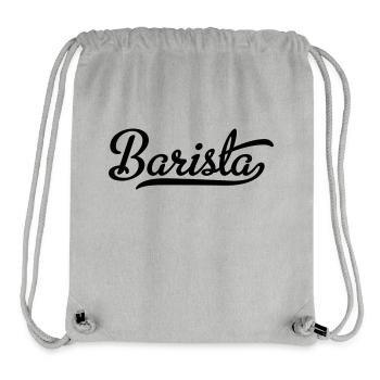 Barista - Sac à cordon recyclé Stanley/Stella - gris chiné - Devant