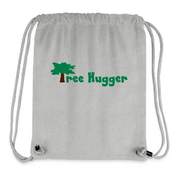 Tree Hugger - Stanley/Stella Recycled Gym Bag - heather grey - Front