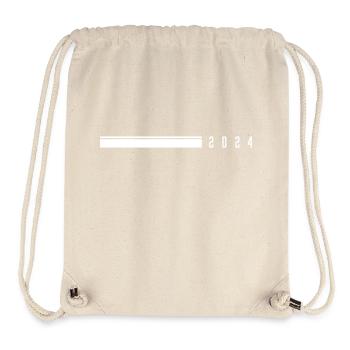 2024 Jahr - Stanley/Stella recycelter Gym Bag - Naturweiß - Vorne