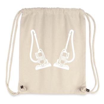Vacuum Cleaner Icon - Stanley/Stella Recycled Gym Bag - natural - Front