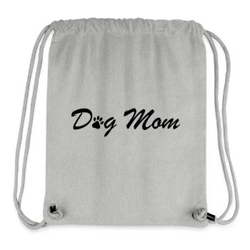 MAMAN CHIEN - Sac à cordon recyclé Stanley/Stella - gris chiné - Devant