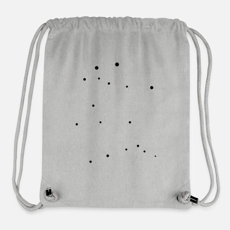 Gemini - Stanley/Stella Recycled Gym Bag - heather grey