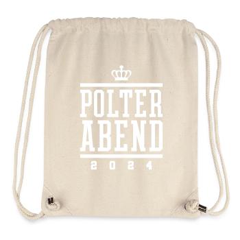 Polterabend 2024 - Stanley/Stella recycelter Gym Bag - Naturweiß - Vorne