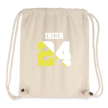 Ibiza 24 - Sac à cordon recyclé Stanley/Stella - blanc naturel - Devant