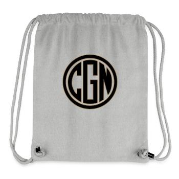 CGN 6 - Stanley/Stella Recycled Gym Bag - heather grey - Front