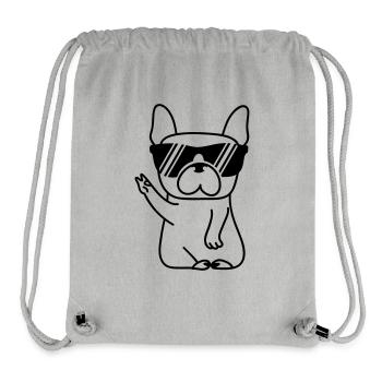Bully Cool - Stanley/Stella recycelter Gym Bag - Grau meliert - Vorne