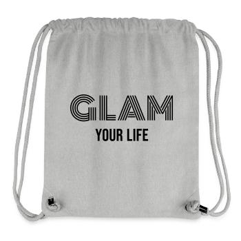 Glam Your Life - Stanley/Stella Recycled Gym Bag - heather grey - Front