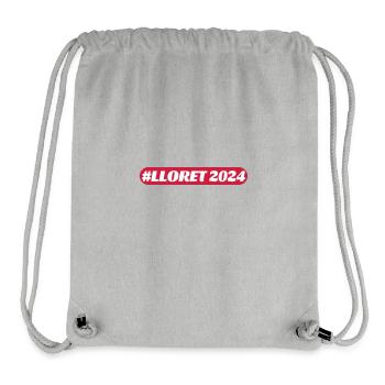 Lloret De Mar 2024 - Stanley/Stella recycelter Gym Bag - Grau meliert - Vorne