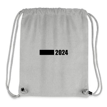 2024 Linie - Stanley/Stella recycelter Gym Bag - Grau meliert - Vorne