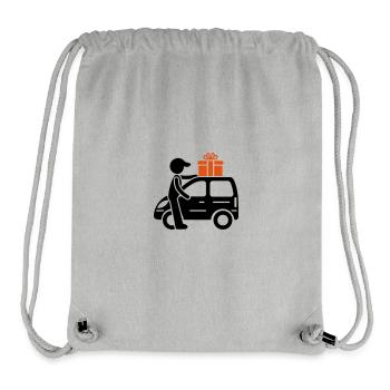 Package Service Delivery - Stanley/Stella Recycled Gym Bag - heather grey - Front
