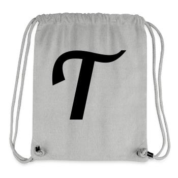 T - Stanley/Stella Recycled Gym Bag - heather grey - Front