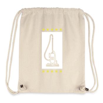 Vacuum Cleaner Symbol Cleaning - Stanley/Stella Recycled Gym Bag - natural - Front
