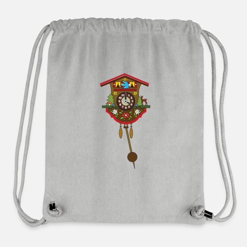 Cuckoo Clock - Stanley/Stella Recycled Gym Bag - heather grey