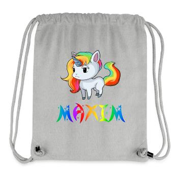 Unicorn Maxim - Stanley/Stella Recycled Gym Bag - heather grey - Front