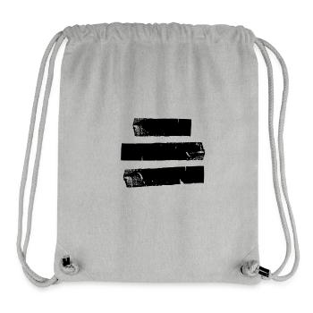 bar - Sac à cordon recyclé Stanley/Stella - gris chiné - Devant
