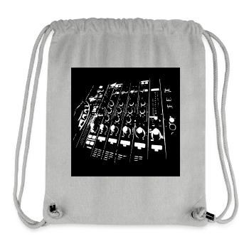DJ Gesichtsmaske - Stanley/Stella recycelter Gym Bag - Grau meliert - Vorne