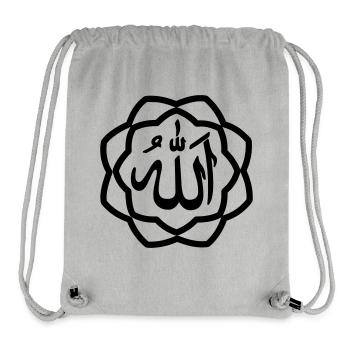 Allah logo - Stanley/Stella Recycled Gym Bag - heather grey - Front