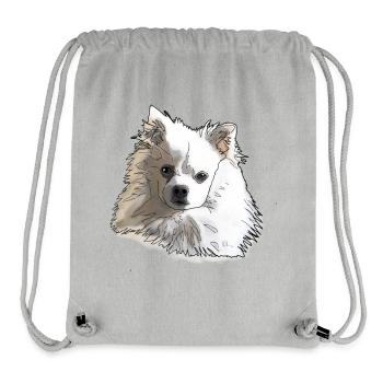Spitz - Stanley/Stella recycelter Gym Bag - Grau meliert - Vorne