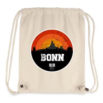 Bonn Skyline Original - Sac à cordon recyclé Stanley/Stella - blanc naturel - Devant