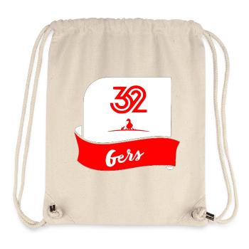 Gers - Stanley/Stella recycelter Gym Bag - Naturweiß - Vorne