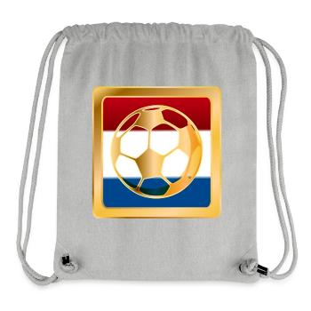 Niederlande Fußball - Stanley/Stella recycelter Gym Bag - Grau meliert - Vorne