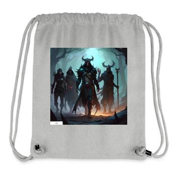 Mages & Sorcerers Friends - Stanley/Stella Recycled Gym Bag - heather grey - Front