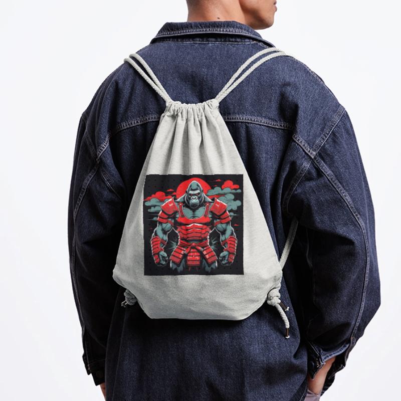 Primal Ronin – Der Samurai-Gorilla Stanley/Stella recycelter Gym Bag
