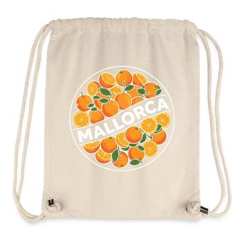 Logo du cercle des oranges de Majorque - Sac à cordon recyclé Stanley/Stella - blanc naturel - Devant