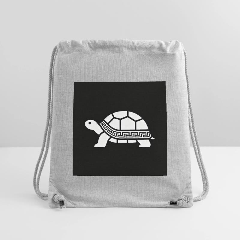 Geometric turtle with pattern Stanley/Stella Recycled Gym Bag