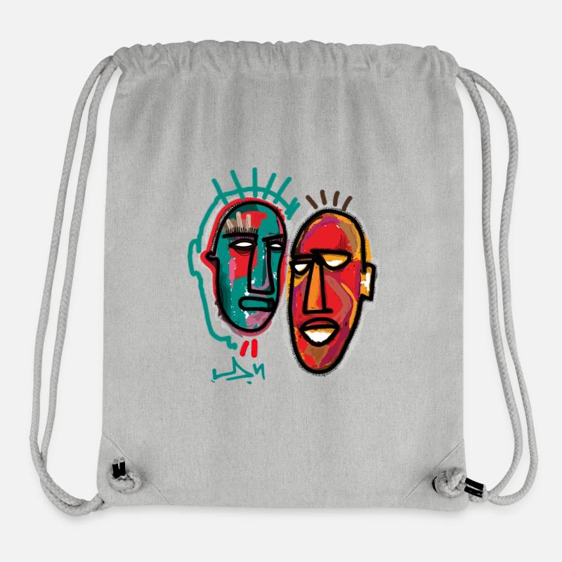 DOPPELT - Stanley/Stella recycelter Gym Bag - Grau meliert