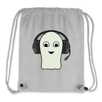 Ghost Gamer Headset - Stanley/Stella recycelter Gym Bag - Grau meliert - Vorne