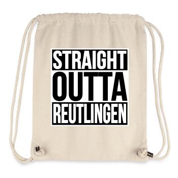 Straight Outta Reutlingen - Stanley/Stella Recycled Gym Bag - natural - Front