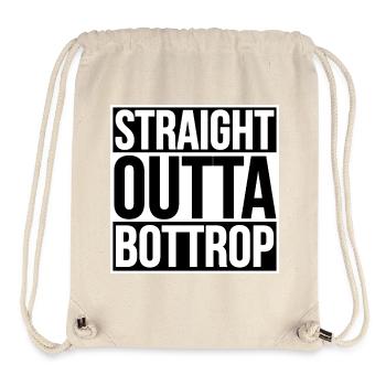 STRAIGHT OUTTA BOTTROP - Stanley/Stella Recycled Gym Bag - natural - Front