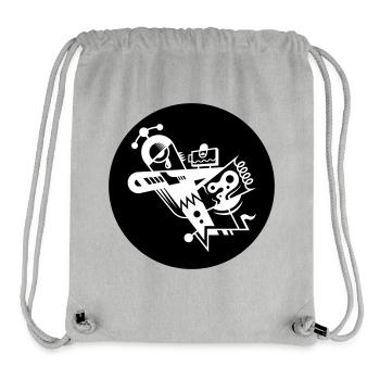 Shard 81 - Stanley/Stella recycelter Gym Bag - Grau meliert - Vorne