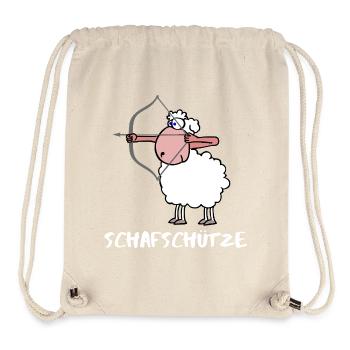 Sagittarius Sagittarius Zodiac Sign - Stanley/Stella Recycled Gym Bag - natural - Front