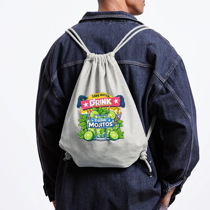 Spar das Wasser, trink Mojitos Stanley/Stella recycelter Gym Bag