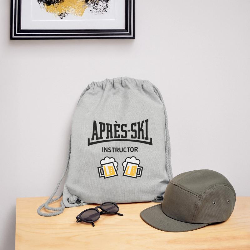 Après-Ski Instructor (Beer, Après-Ski Concave, POS3C) Stanley/Stella Recycled Gym Bag