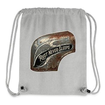 Rost nie schläft Metallkunst - Stanley/Stella recycelter Gym Bag - Grau meliert - Vorne