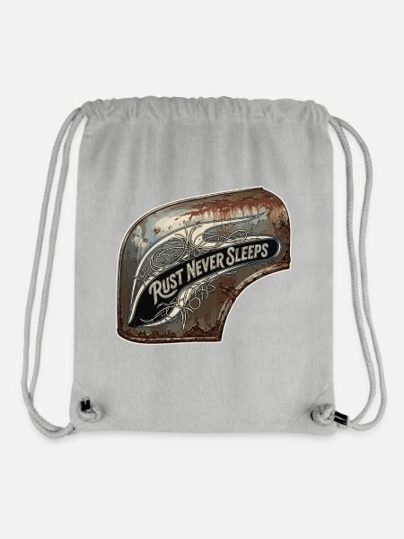 Rost nie schläft Metallkunst - Stanley/Stella recycelter Gym Bag - Grau meliert