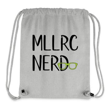 T-Shirt - "MLLRC" Mallorca Nerd - Stanley/Stella recycelter Gym Bag - Grau meliert - Vorne