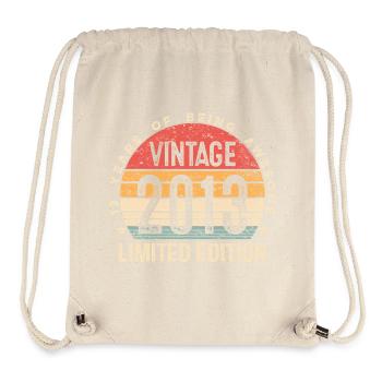 Vintage 2013 Limited Edition - Stanley/Stella recycelter Gym Bag - Naturweiß - Vorne