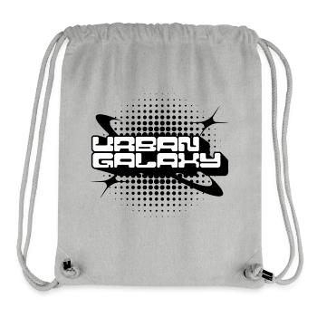 Urban Galaxy Bold Logo - Stanley/Stella Recycled Gym Bag - heather grey - Front