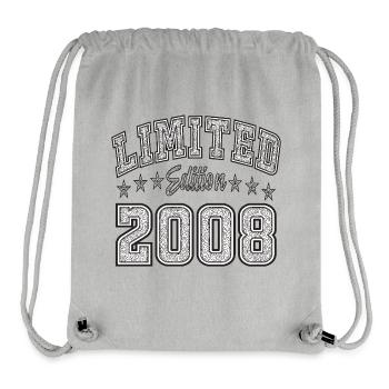 Limited Edition 2008 Vintage Birthday - Stanley/Stella Recycled Gym Bag - heather grey - Front