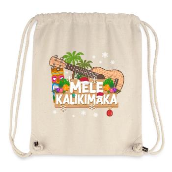 Hawaiian Ukulele Uke Christmas - Stanley/Stella recycelter Gym Bag - Naturweiß - Vorne