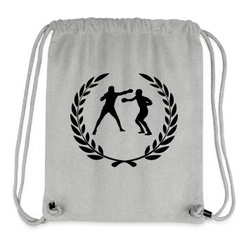 Boxen - Stanley/Stella recycelter Gym Bag - Grau meliert - Vorne